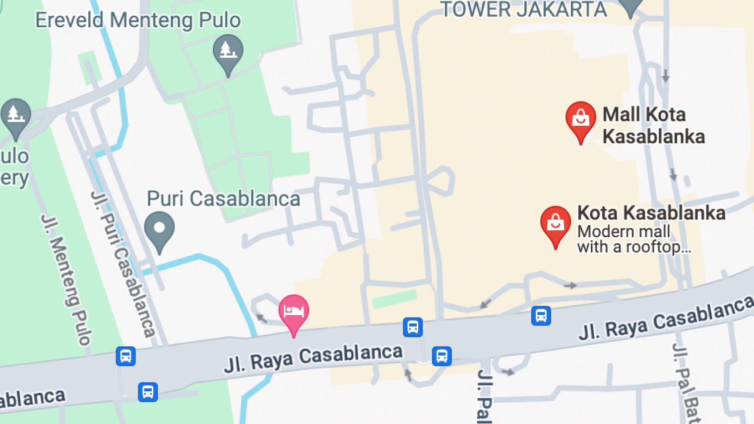 Peta lokasi Taman Permata Indah