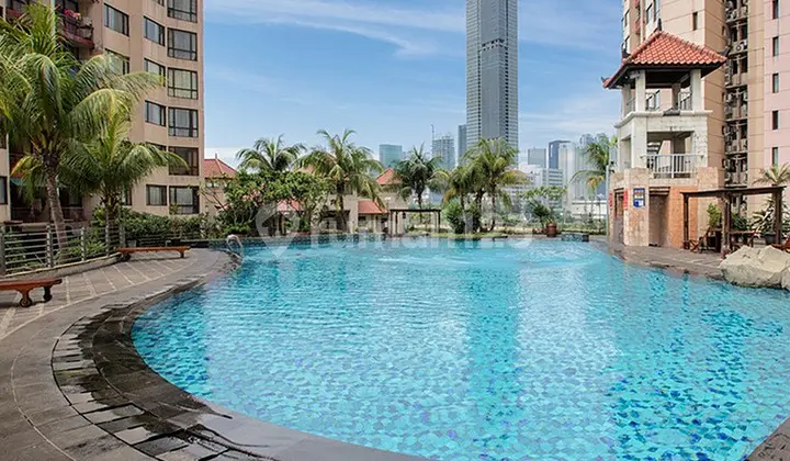 kolam renang apartemen taman rasuna kuningan jakarta