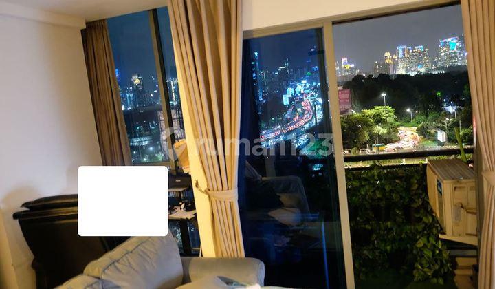 ruang tamu apartment gp plaza slipi, jakarta