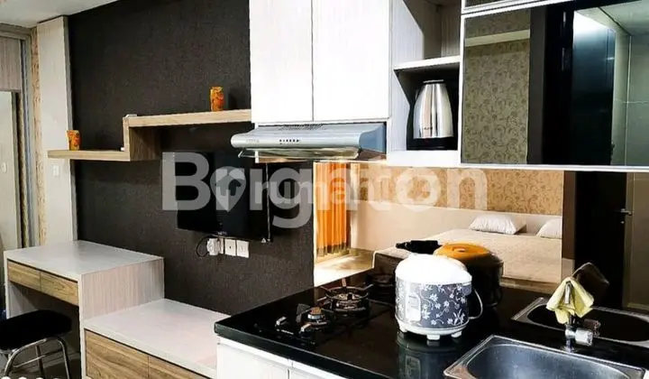 dapur apartemen skyline paramount studio -