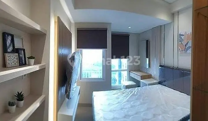 kamar tidur apartemen bess mansion, ayani surabaya.