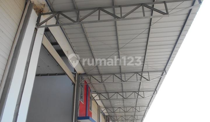 tampak depan gudang tangerang izin industri depan