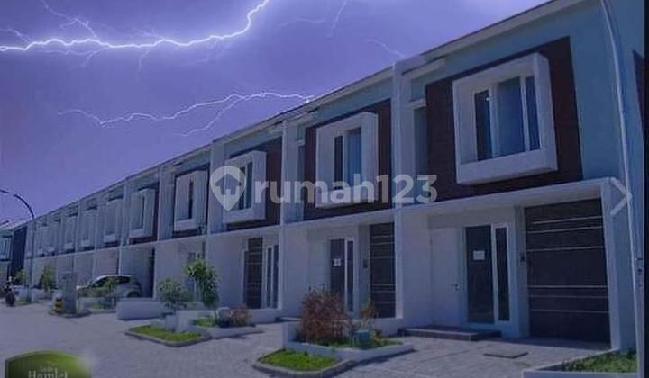 tampak depan jade hamlet, unit ready dp