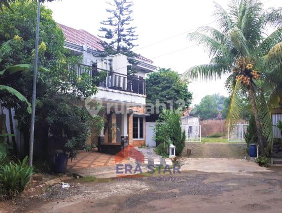 tampak depan beli tanah dapat rumah luas,