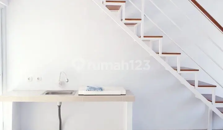 dapur rumah bagus model mezzanine minimalis