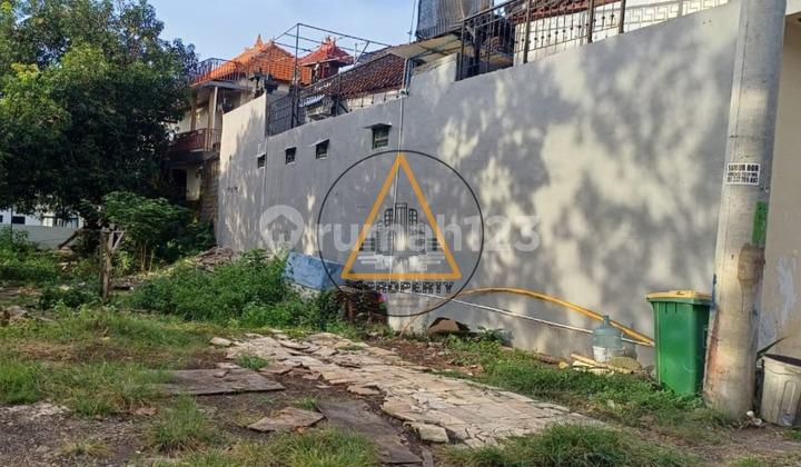 tampak depan dijual cepat tanah posisi hook