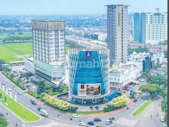 tampak depan dijual ruko pasadena square paramount