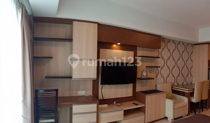 ruang keluarga disewakan studio apartemen kemang village