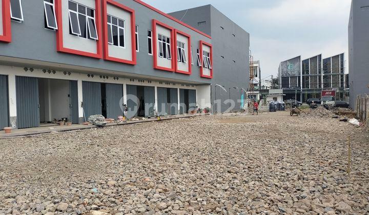 tampak depan ruko gandeng baru 2 lantai