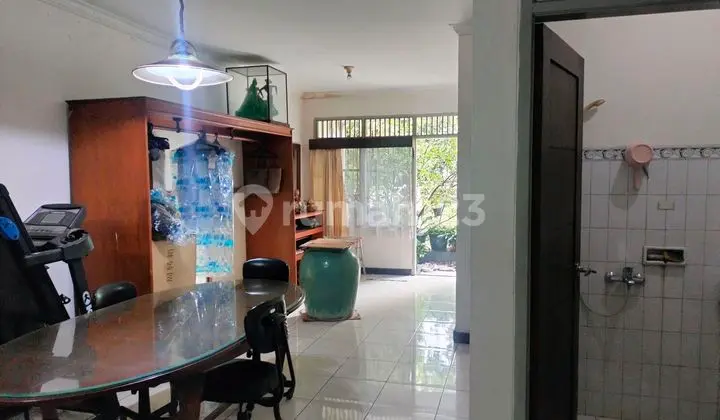ruang keluarga rumah cluster murah cimanggu permai