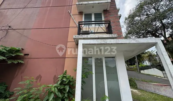 tampak depan andara village ruko hoek dalam