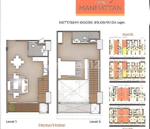 foto lainnya unit apartemen soho pancoran tipe