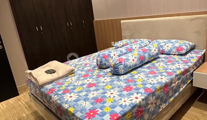kamar tidur apartemen the branz bsd type