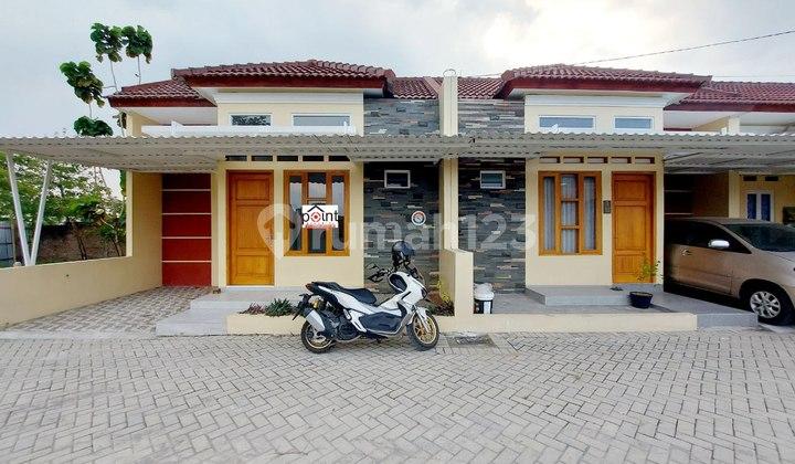 tampak depan kontrakan rumah bagus cluster akses