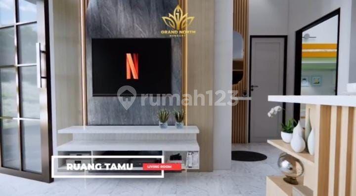 ruang tamu grand north menganti hanya utj