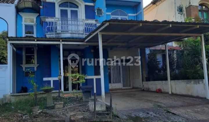 tampak depan dijual rumah siap huni perumahan