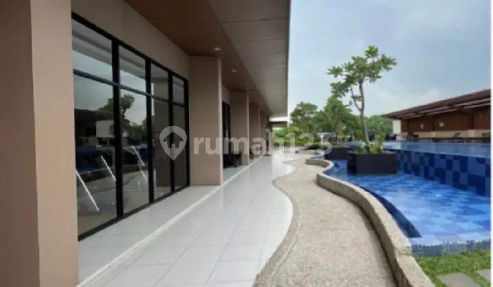 kolam renang apartemen azalea cikarang furnished bagus