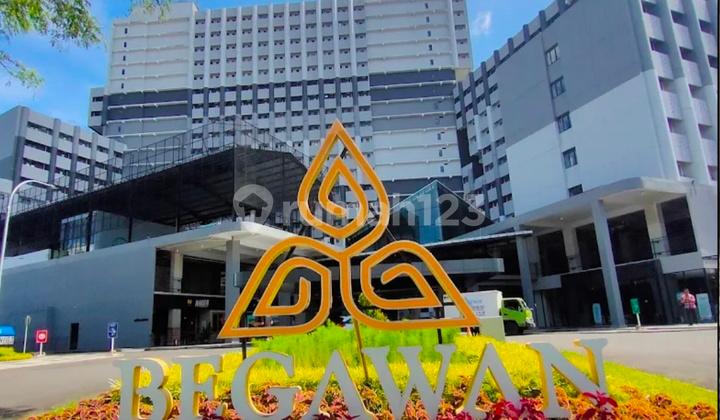 tampak depan dijual murah apartemen begawan tlogomas