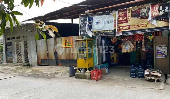 tampak depan dijual cepat tanah mepet summarecon