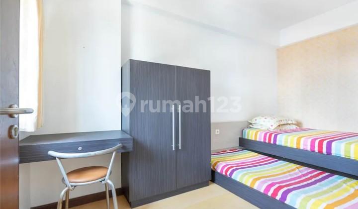 kamar tidur braga citywalk 2 bedroom apartment