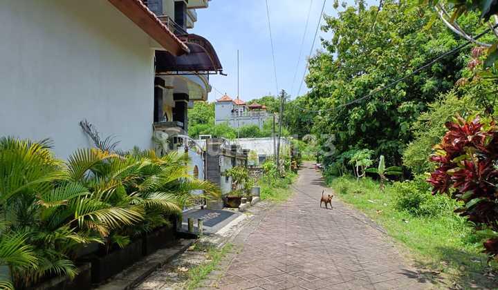 tampak depan dijual tanah termurah jl puri
