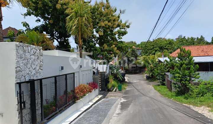 tampak depan dijual tanah termurah jl puri