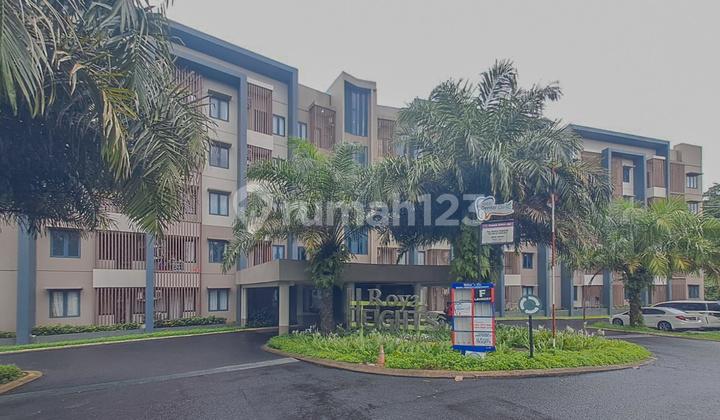 tampak depan apt royal heights tajur bogor