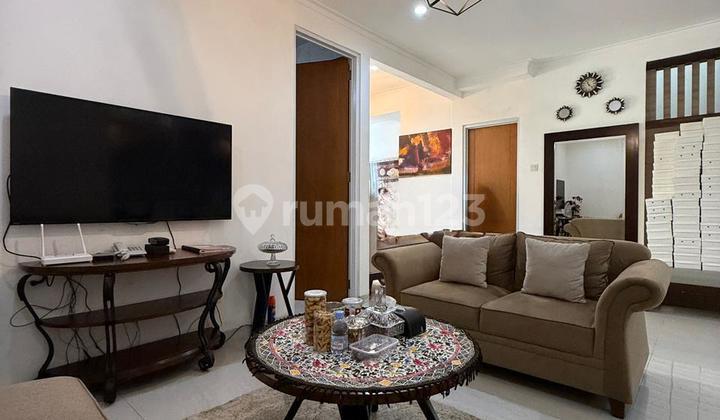 ruang keluarga andara pangkalan jati modern minimalist