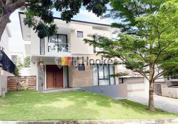 tampak depan dijualkan perumahan elite nagoya valley