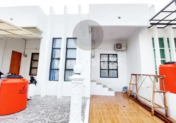 tampak depan dijual murah perumahan tiban sun