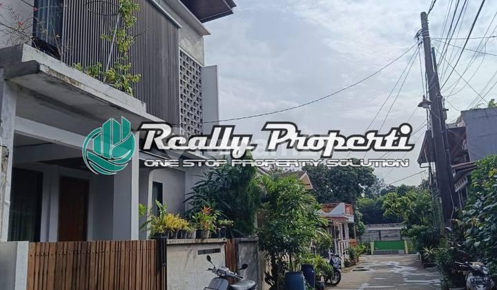 tampak depan rumah komplek 2 lt siap