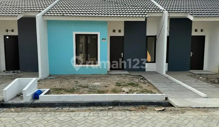 tampak depan perumahan permata mutiara maja cluster