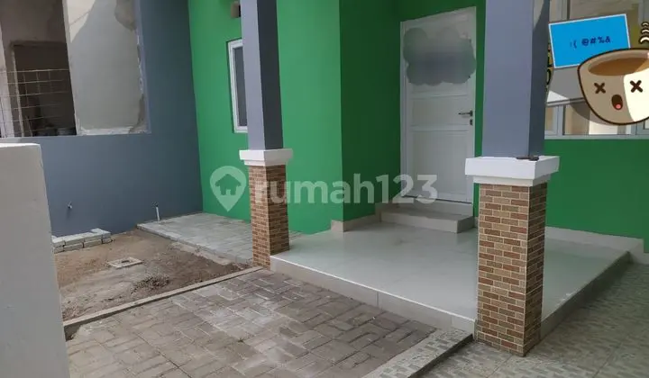 garasi/carport rumah sudah renovasi di limus