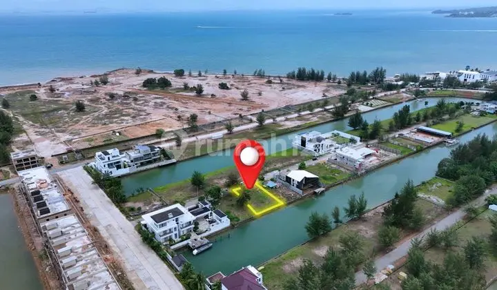 tampak depan kavling siap bangun 600 m2