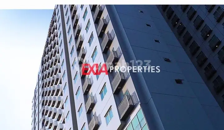 tampak depan apartemen studio furnished nagoya mansion