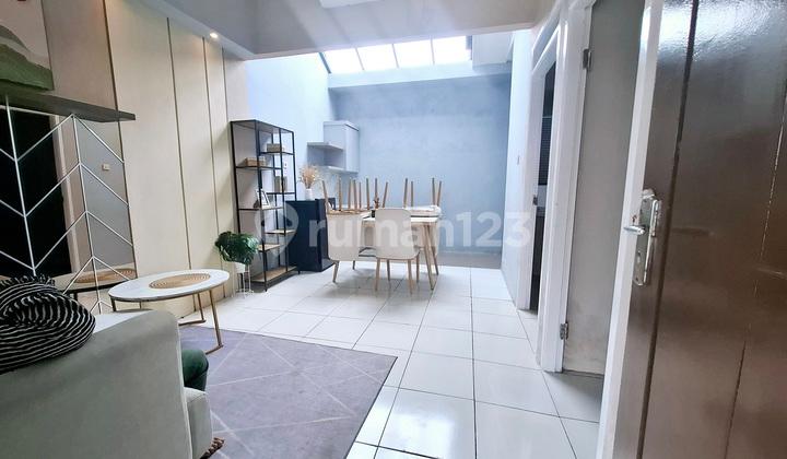 ruang tamu rumah subsidi cluster murah cicilan