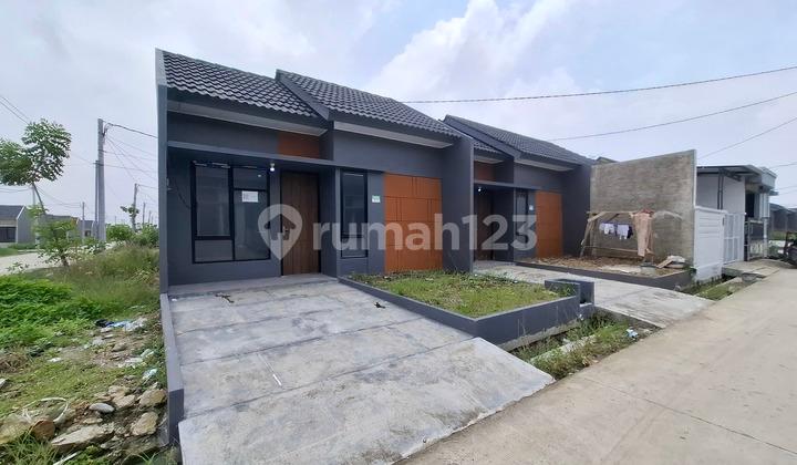 tampak depan rumah subsidi cluster murah cicilan