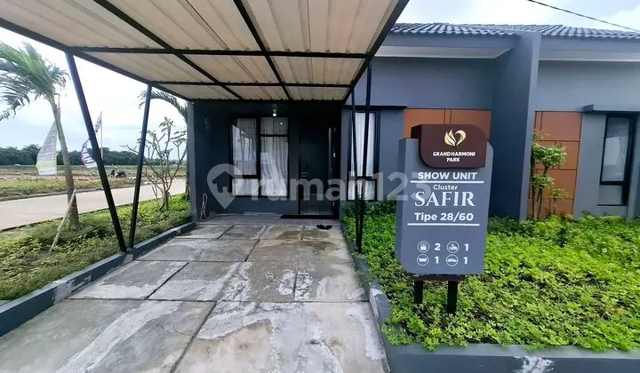 tampak depan rumah subsidi cluster murah cicilan