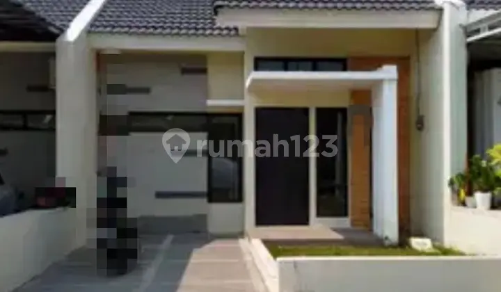 tampak depan dijual rumah cluster descada segara