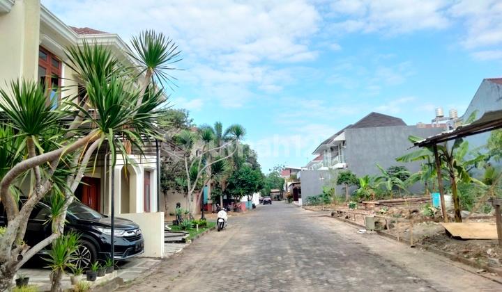 tampak depan tanah kavling jogja di perum