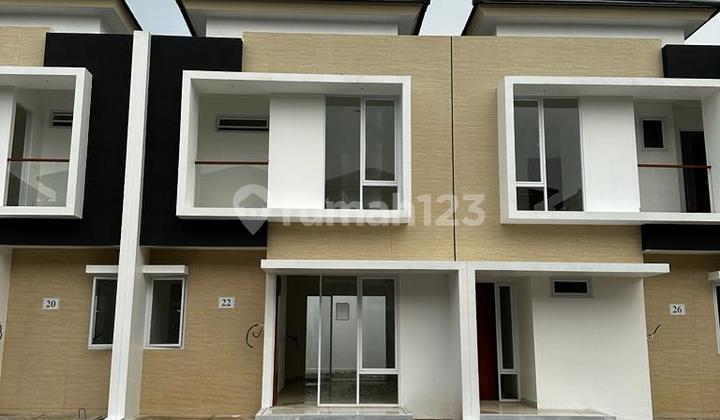 tampak depan cluster marocco grand kota bintang