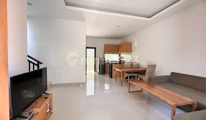 ruang tamu rumah murah cluster elite one