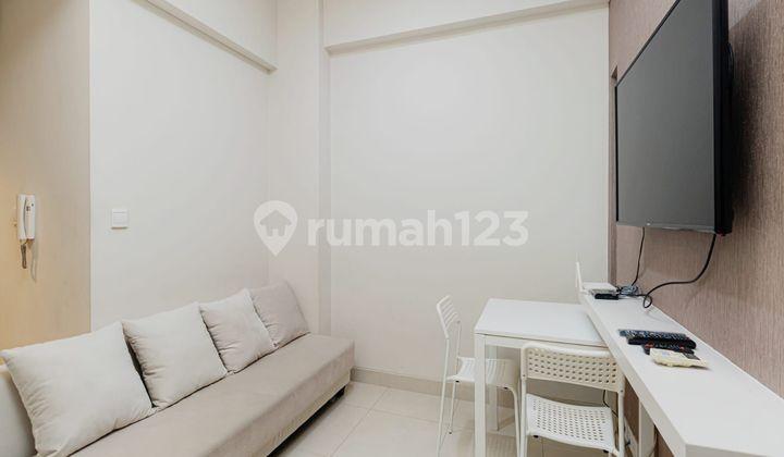 ruang tamu apartemen uttara the icon view