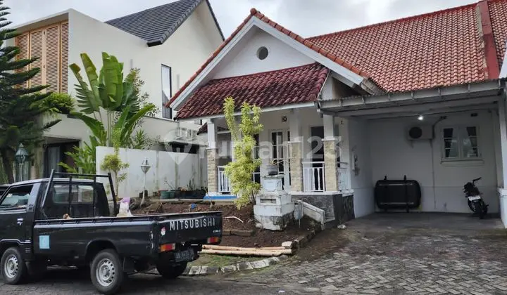 tampak depan rumah termurah di merapi view