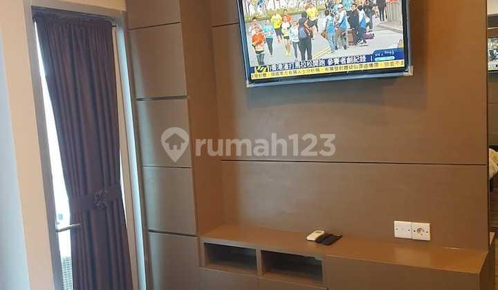 kamar tidur apartemen murah type studio furnished