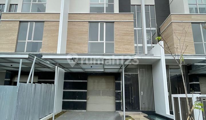 tampak depan bisa kpr rumah golf island