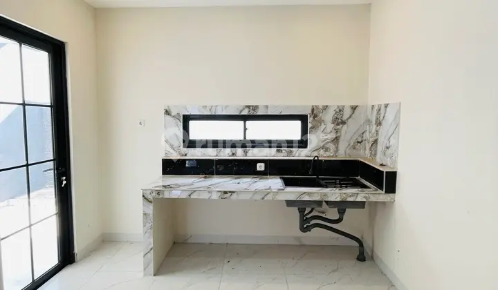 dapur rumah siap huni akses mobil