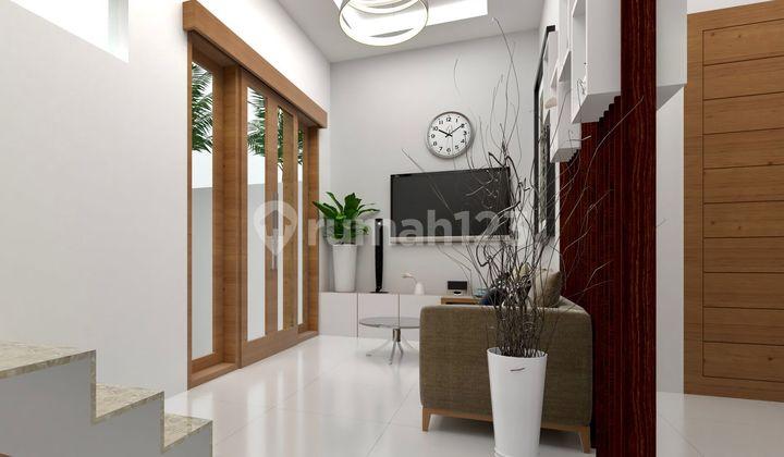 ruang keluarga hunian modern dengan lokasi terbaik