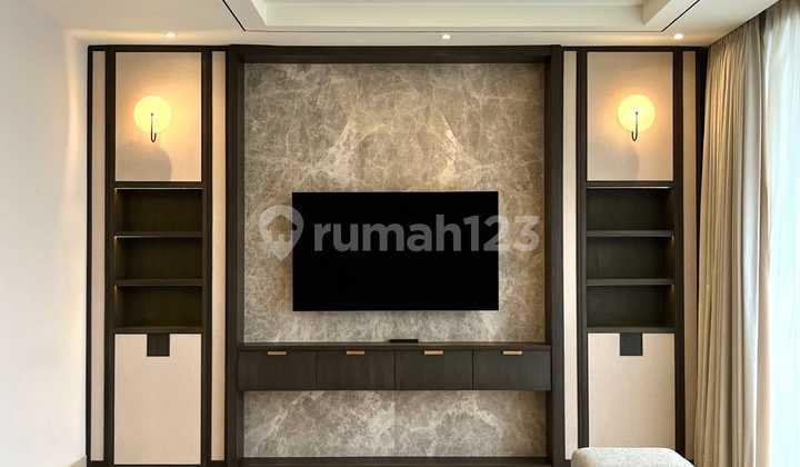 ruang keluarga disewakan unit 3 bedroom di