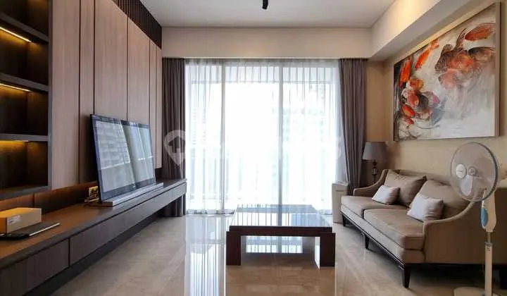 ruang keluarga disewakan unit 2 bedroom di